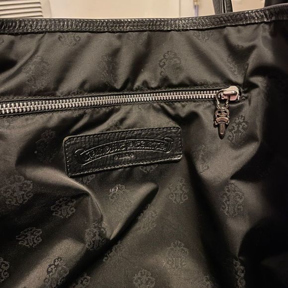 Chrome Hearts Large leather Fleur handbag EUC - Picture 7 of 10